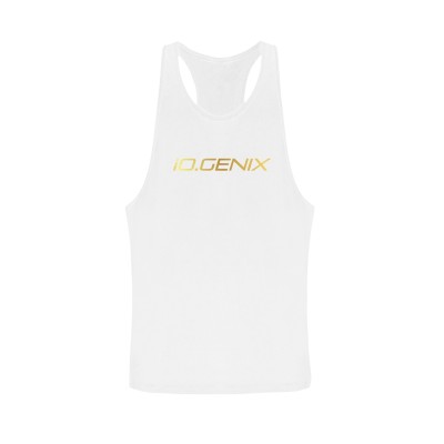 Camiseta de tirantes - Camiseta de entrenamiento Blanca | iO.GENIX Nutrition