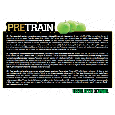 Pre-entreno Creapure - Pre Work | IO.Genix Nutrition