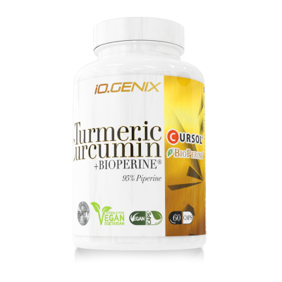 Turmeric Curcumin + Bioperine® | Curcumina - iO.GENIX