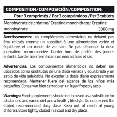 Creatine 3000 | 150 comprimidos| iO.GENIX Nutrition