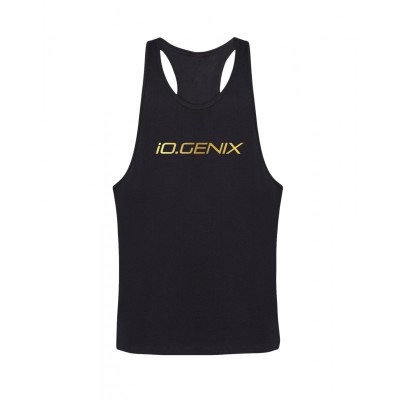 Camiseta de tirantes - Camiseta de entrenamiento Negra | iO.GENIX Nutrition