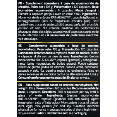 Kre Alkalyn - Creatina alcanina - Alto valor de PH | iO.GENIX Nutrition