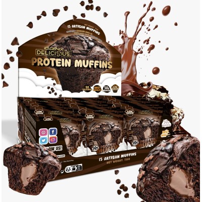 Protein Muffins | Muffins Proteicos - 15 unidades | iO.GENIX | Delicious