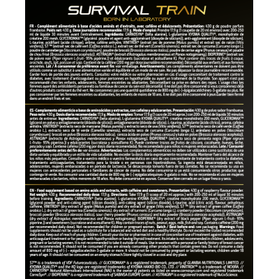 Survival Train - Pre entrenamiento | iO.GENIX Nutrition