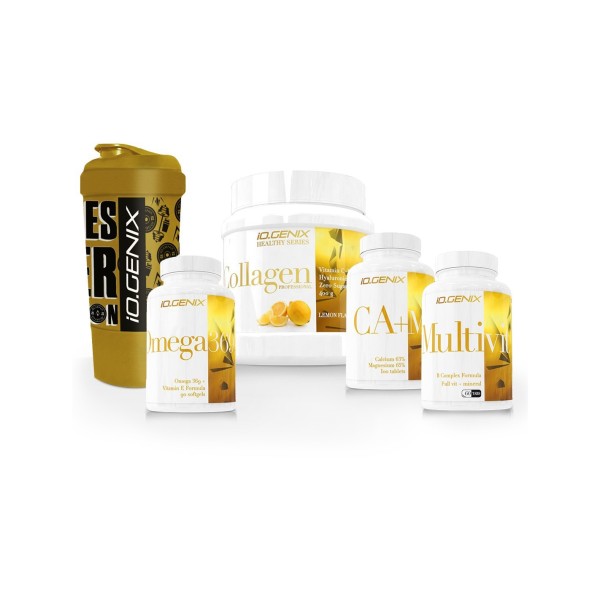 PACK COLÁGENO + OMEGA 3 + CA+MG + MULTIVIT