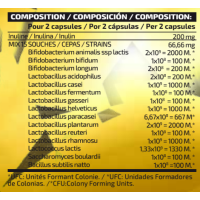 Probiotic Mix Professional - Probióticos naturales | iO.GENIX Nutrition